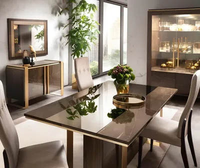 Produktbild von Polsterstuhl Wohnzimmerstuhl Esszimmerstuhl Bürostuhl Designer Stuhl Holz Stühle