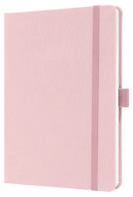 Obrázek produktu pro sigel JN405 sigel notebook Jolie Feel, textilní, DIN A5, linkovaný, růžový