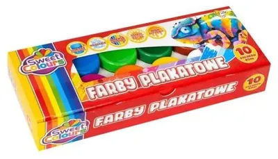 Immagine prodotto di Vernici per poster 10 colori 20ml