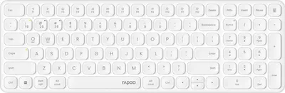 Produktbild von RAPOO E9310M.DE.WH Multi-Mode Wireless Keyboard