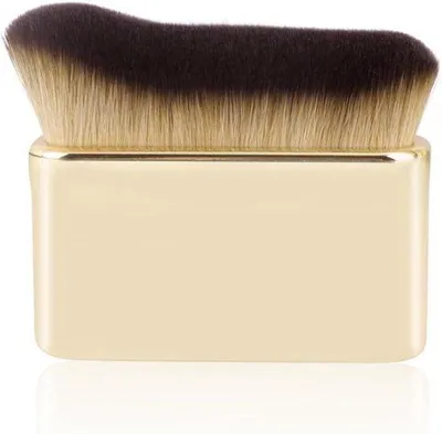 Produktbild von Weiches Pinselset für Gesicht und Körper goldfarben