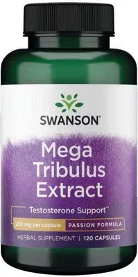 Produktbild von Tribulus Terrestris Extrakt 250 mg 120 Kapseln Swanson Health Products