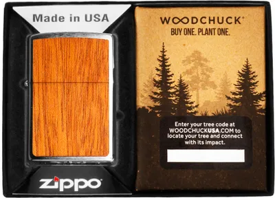 Zdjęcie produktu dla Zapalniczka ZIPPO WOODCHUCK MAHOGANY