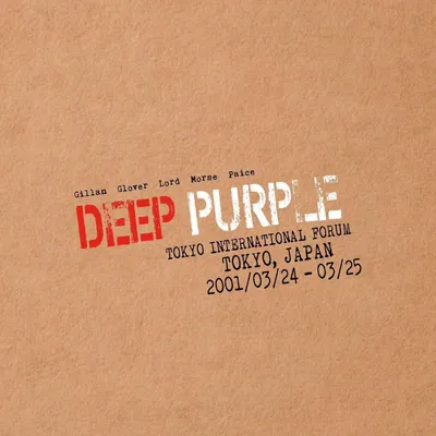 Zdjęcie produktu dla Deep Purple - Live In Tokyo 2001 (Limited Edition) (180 g) (4 LP)