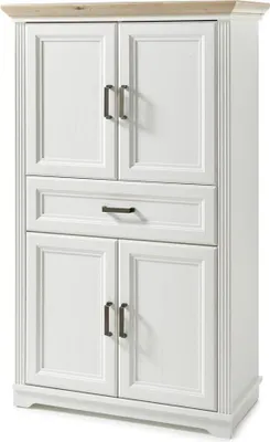 Zdjęcie produktu dla Midischrank >Jasmin< in Pinie-Hell - 83x138x43cm (BxHxT)