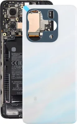 Produktbild von Für Xiaomi Redmi Note 14 5G Akkudeckel Backcover Ersatzteil Reparatur Weiß