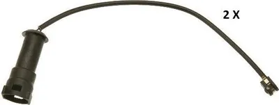 Produktbild von TRW GIC107 Warnkontakt Bremsbelagverschleiß 250mm Vorne für AUDI 100 Limousine (44, 44Q, C3) COUPE (89, 8B) 100 Avant (44, 44Q, C3) 200 Limousine
