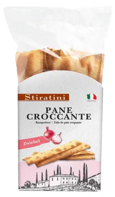 Produktbild von Snackline Knusperbrot Zwiebel - Pane Croccante 140g