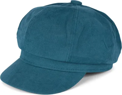 Produktbild von styleBREAKER Damen Ballonmütze aus weichem Stoff, Schirmmütze Vintage Style, Bakerboy Schiebermütze, Newsboy Cap 04023086