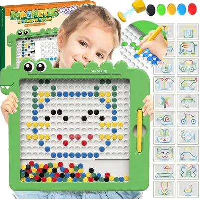 Produktbild von Woopie - WOOPIE Kindermagnettafel Montessori MagPad Dinosaurier