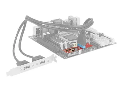 Obrázok produktu pre Delock Konvertor M.2 Key B+M samec > 1 x USB 3.0 samec