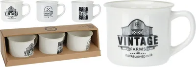 Image de EXCELLENT Tasse à café VINTAGE set de 3 180 ml KO-Q80000590