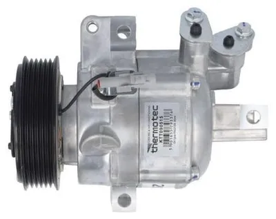 Produktbild von THERMOTEC KTT090515 DKV06R Klimaanlage Klimakompressor PAG 100 R134a für TOYOTA AYGO (WNB1, KGB1) passend für PEUGEOT 107 Schrägheck (PM, PN)