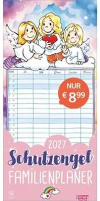 Produktbild von times&more Schutzengel Familienplaner 2027