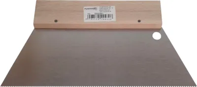 Produktbild von Leim Klebstoff Kleber Trapez Zahnspachtel Bodenleger 250mm x 130mm A1 (0.6x1.4mm)