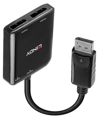 Immagine prodotto di Lindy 38430 hub di interfaccia DisplayPort 21600 Mbit/s Nero