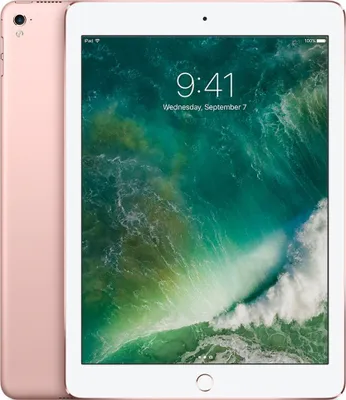 Produktbild von Apple iPad Pro, 24,6 cm (9.7"), 2048 x 1536 Pixel, 128 GB, iOS, 444 g, Pink