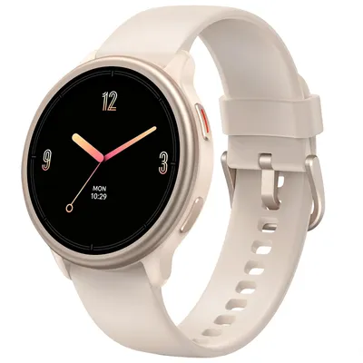 Produktbild von DR09 Smartwatch Damen, 1,27″ AMOLED HD Display, 34g ultraleicht FitnessTracker Uhr, Herzfrequenz, SpO2, Schlafmonitor, 120+ Sportmodi, Geschenkidee