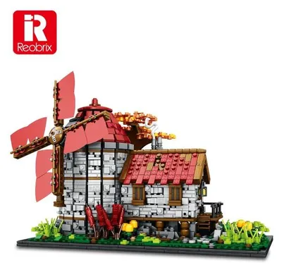 Produktbild von 66014 Windmühle Klemmbaustein Set 2296 Teile