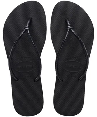 Produktbild von Havaianas Slim Tube Damen Flip-Flop Schwarz 35 EU