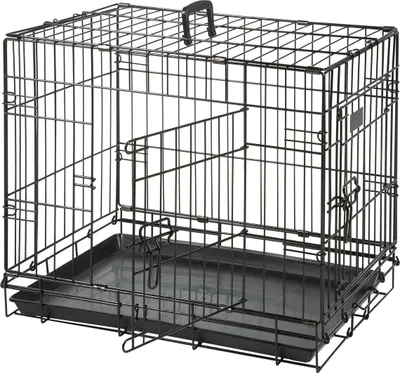 Obrázok produktu pre Klietka pre psa Karlie s 2 dvierkami 77x47x54 cm čierna