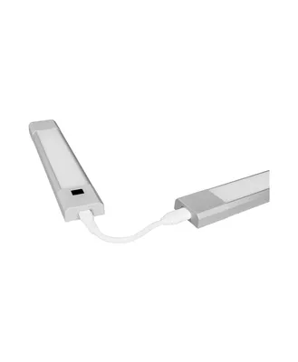 Produktbild von Ledvance LED Unterbauleuchte Linear Slim Grau 30cm 4W 290lm warmweiß 3000K Bewegungssensor