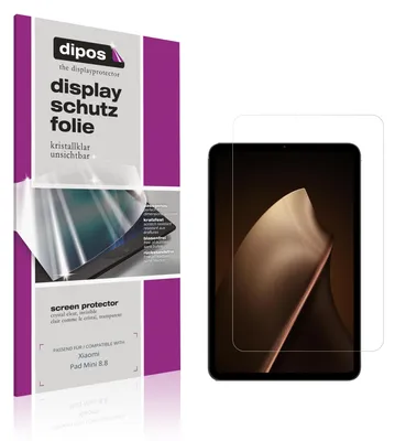 Produktbild von 2x Schutzfolie für Xiaomi Pad Mini 8.8 klar Displayschutzfolie Folie Display Schutz dipos