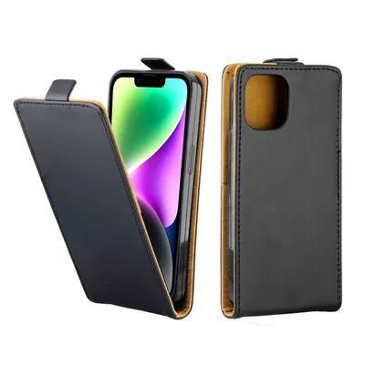 Produktbild von Für Apple iPhone 14 Flip Handy Tasche Schwarz Hülle Cover Etuis Case Schutz Neu
