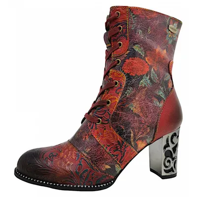 Produktbild von Laura Vita Damen Schnürstiefel in Mehrfarbig, Größe 38