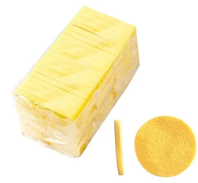 Imagen del producto de Esponjas faciales comprimidas, 120 unidades, para la eliminación de maquillaje