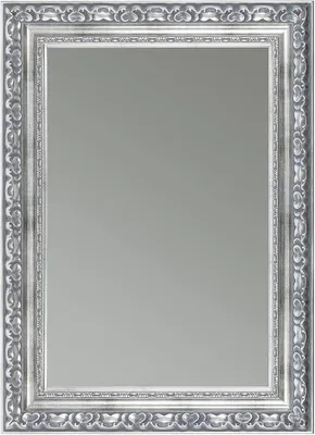 Produktbild von Antik Wandspiegel 65x180 cm mit Rahmen | Silber Grau | Shabby Chic Vintage Barock Spiegel mit Holzrahmen | Barockspiegel inkl. Metall Aufhänger und Montagematerial