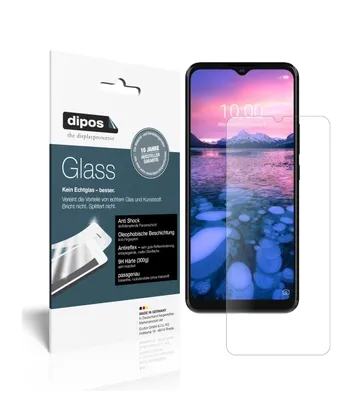 Produktbild von 2x Schutzfolie für ZTE Blade 20 5G matt - Anti-Shock 9H Folie dipos Glass Kunststoffglas