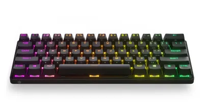 Immagine prodotto di SteelSeries Apex Pro Mini Nero Tastiera senza fili retroilluminata LDC AZERTY SteelSeries Apex Pro Mini