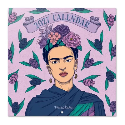 Produktbild von Grupo Erik Frida Kahlo Kalender 2027 Wandkalender Familienkalender