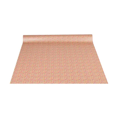 Immagine prodotto di Carta da regalo "Mille fiori", marrone, carta kraft, 0,70 x 10 mm - Per il compleanno