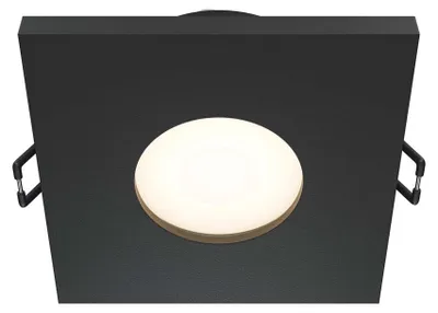 Zdjęcie produktu dla Lampa wpuszczana, aluminium, 1-światło, czarna, L 8,4 cm