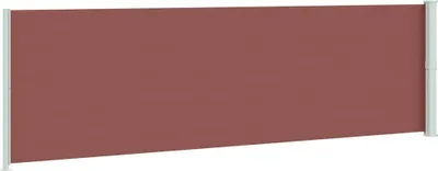 Obrázok produktu pre vidaXL Bočná výsuvná markíza 180x600 cm hnedá