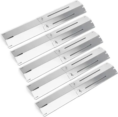 Produktbild von Gasgrill Brennerabdeckung 30-53 cm, Edelstahl Hitzeschild, für Grill