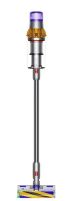 Produktbild von Dyson V15 Detect Absolute, 2-in-1 stick vacuum, Beutellos, Nickel, Edelstahl, Gelb, Rechteckig, Trocken, Multizyklonisch