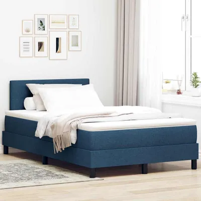 Immagine prodotto di Maison Exclusive - Letto a molle con materasso Blu 120 x 200 cm Tessuto