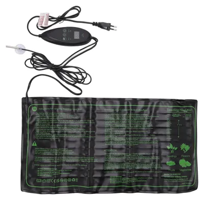 Zdjęcie produktu dla Mata grzewcza do sadzonek, 30 W, 6 stopni regulacji, regulowana temperatura, wodoodporna