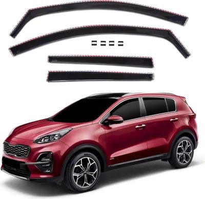 Obrázek produktu pro J&J Automotive | SCOUTT Deflektor / Ofuky oken pro Sportage Sportage 2016-2021 4ks