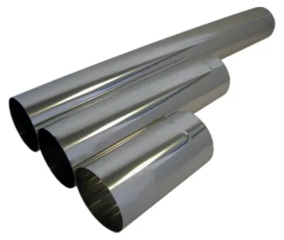 Produktbild von Bertrams VLE-Plus Rohrelement 19RL500-130 500mm, Ø 130mmx0,6mm, Edelstahl V4A