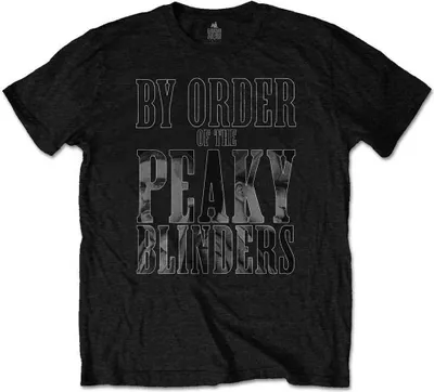 Immagine prodotto di Peaky Blinders By Order Infill Black L T-shirt