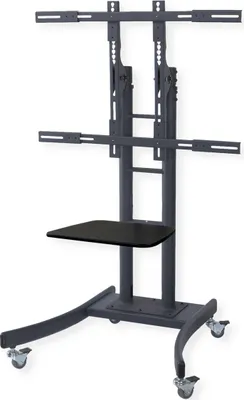 Immagine prodotto di VALUE Supporto mobile per LCD/TV, nero, fino a 125 kg (da 32" a 100")