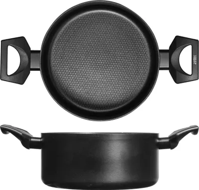Produktbild von H&H 2-Griff All Blacks Stielkasserolle 20 cm