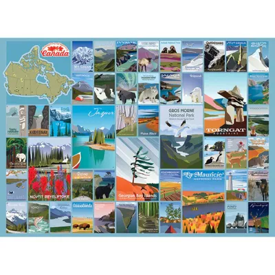 Zdjęcie produktu dla Cobble Hill National Parks and Reserves of Canada, 1000 szt.