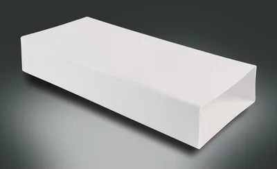 Produktbild von Rotheigner Flachkanal weiß 220 mm x 90 mm L = 1000 mm