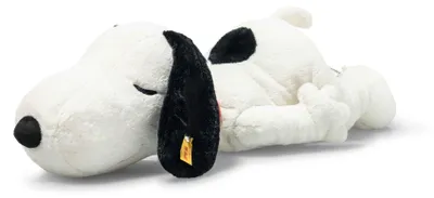 Produktbild von Steiff Kuscheltier Soft Cuddly Friends Snoopy Weiß Liegend (43 cm)