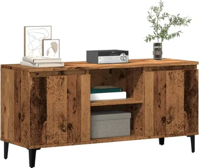 Produktbild von vidaXL TV-Schrank Altholz-Optik 102x35x50 cm Holzwerkstoff